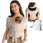 Advanced Ergonomic Baby Sling | T-Shirt Style Slip-On Carrier for Newborns & Preemies with Orthopaedic Hip Support