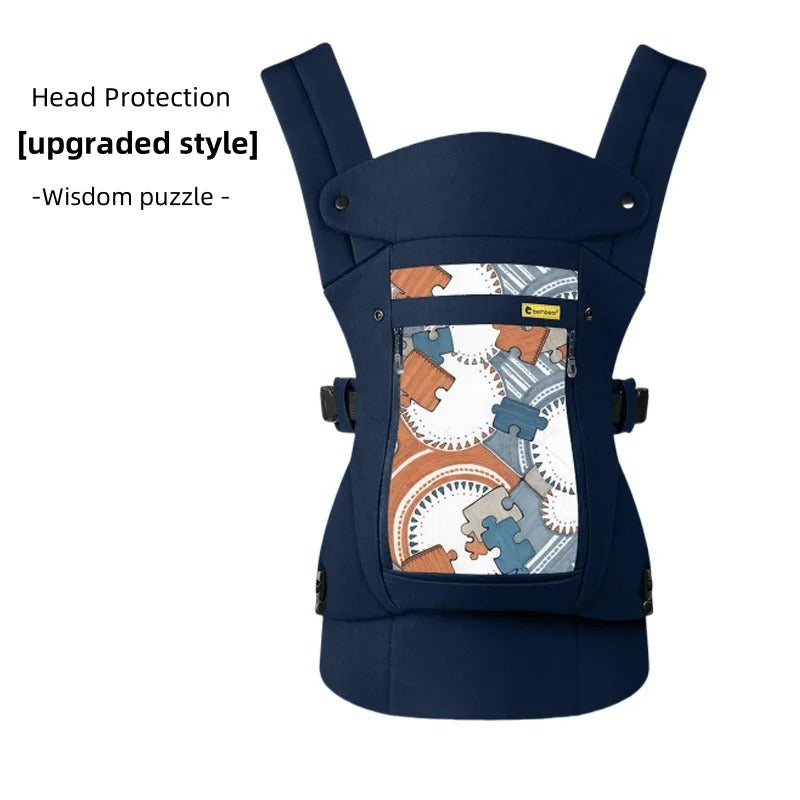 Baby Carrier for Newborns - Easy and Comfortable Infant Harness for Parents on the Go