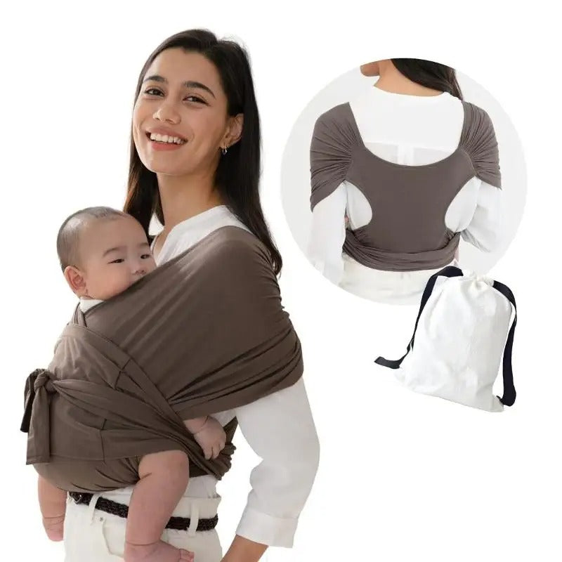 Advanced Ergonomic Baby Sling | T-Shirt Style Slip-On Carrier for Newborns & Preemies with Orthopaedic Hip Support