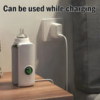 Travel-Friendly Baby Bottle Warmer | Quick Heating, USB Powered & Ideal for Newborns on the Go