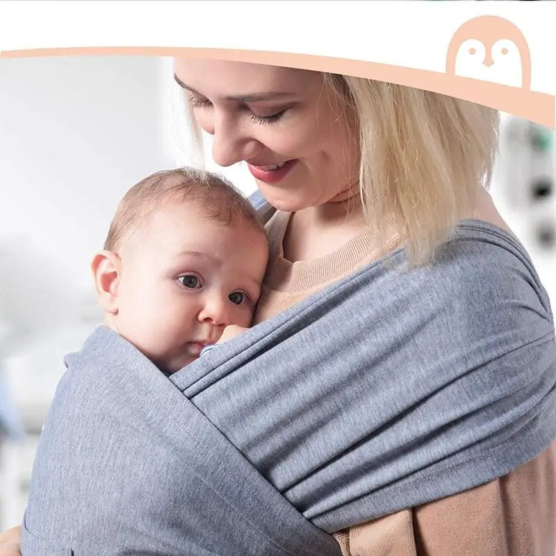 Advanced Ergonomic Baby Sling | T-Shirt Style Slip-On Carrier for Newborns & Preemies with Orthopaedic Hip Support