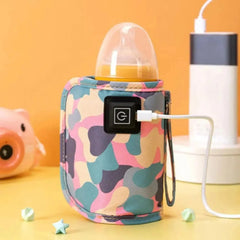 Portable Milk Water Warmer Bottle | Adjustable Temperature Control