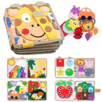 Montessori Sensory Giraffe Story Book | Interactive, Travel-Friendly & Ideal for Early Learning and Fine Motor Skill Development