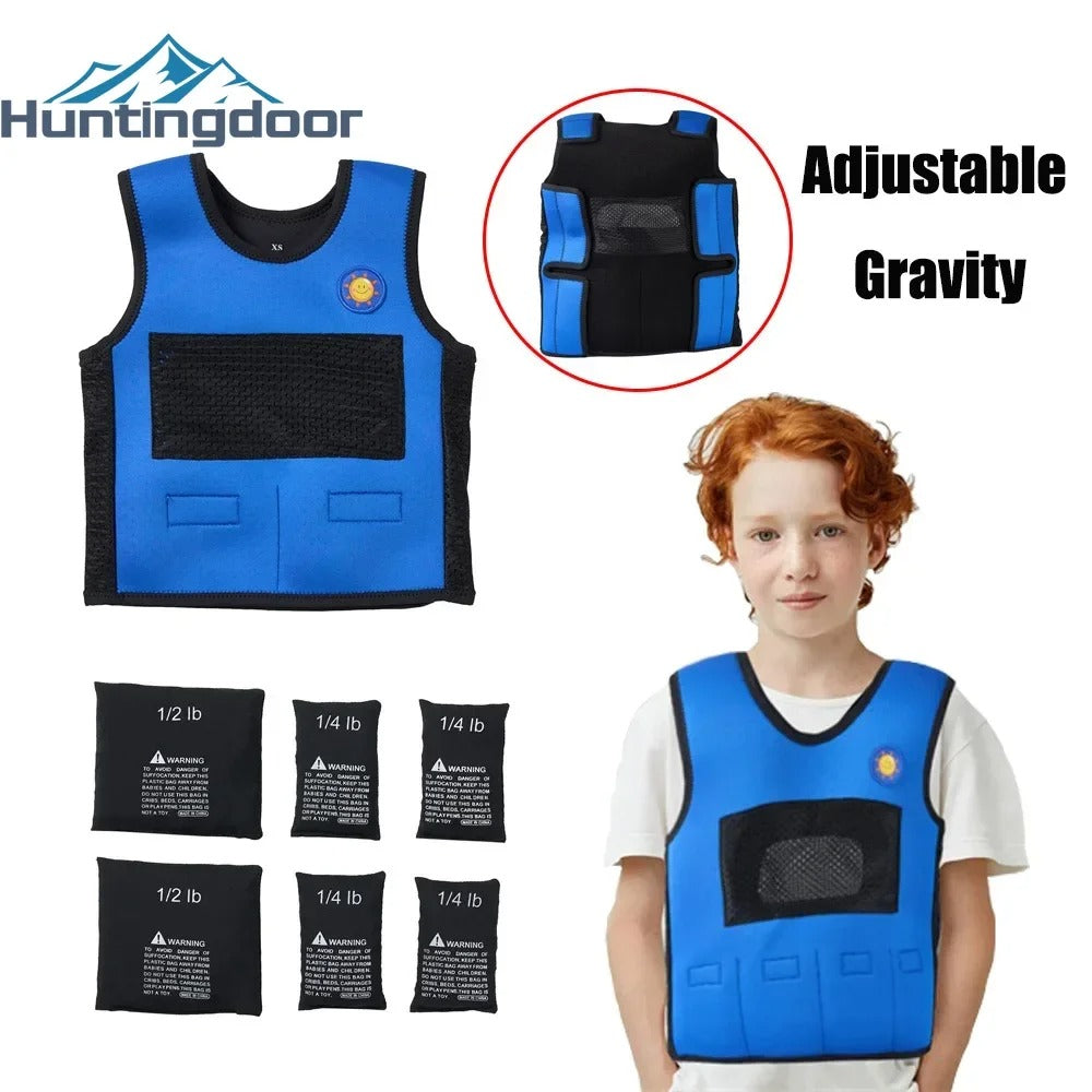 Sensory Weighted Hoody for Kids and Teens - Unisex Design for Comfort and Warmth in Active Wear