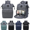 Image of Stylish Nappy Changing Bag Baby - Ultimate Mommy Backpack for On-the-Go Parents