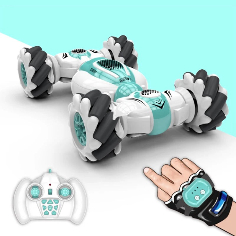 RC Stunt Car | Double-sided Design, 30 km/h Speed & Manual Control for Children