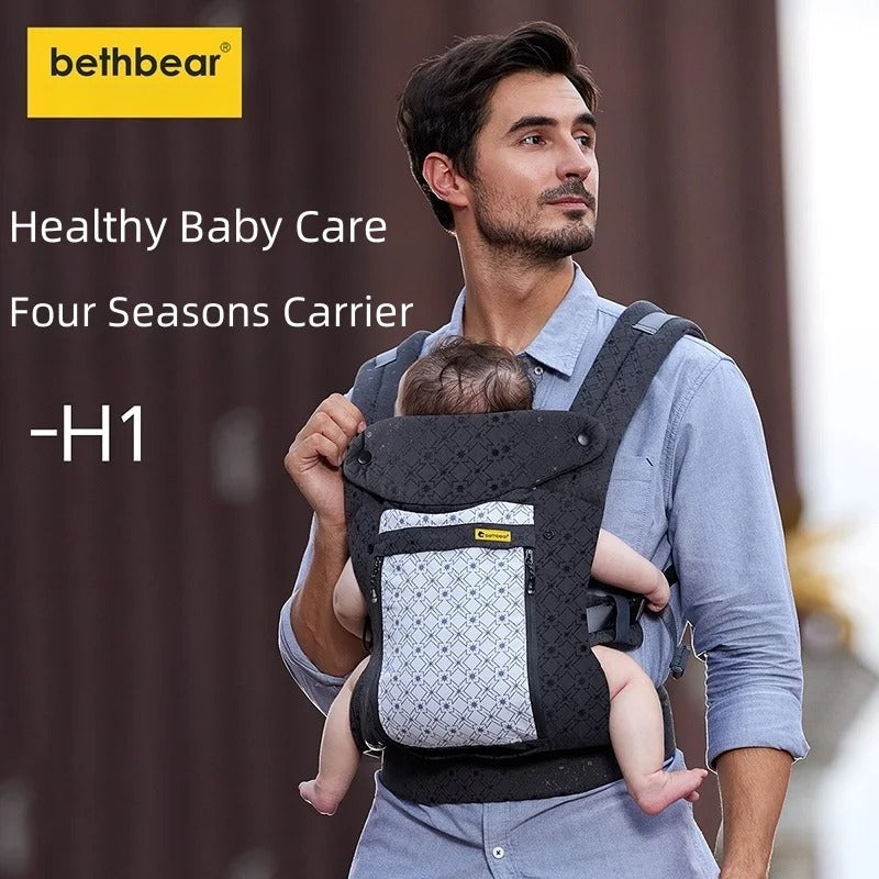 Baby Carrier for Newborns - Easy and Comfortable Infant Harness for Parents on the Go