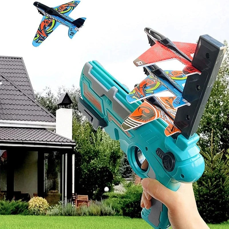 SkyGlider Launcher | Eco-Friendly, Safe & Fun Toy for All Ages, Perfect for Outdoor Adventures and Family Game Nights