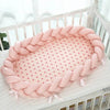 Image of Cozy Baby Pod – Baby Nest Knit Moses Basket for Newborns in Soft Cotton