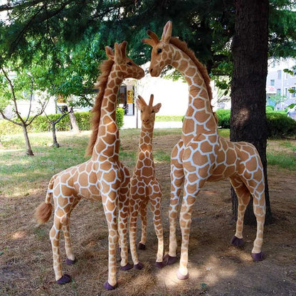 Giant Giraffe Plush Toy - Soft & Adorable 120cm Stuffed Animal for Kids