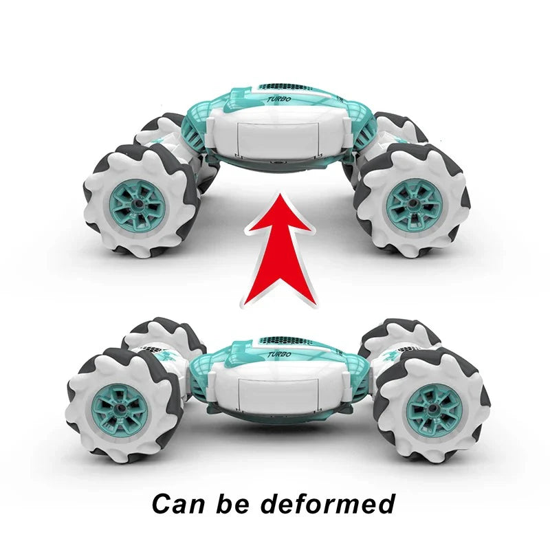 RC Stunt Car | Double-sided Design, 30 km/h Speed & Manual Control for Children