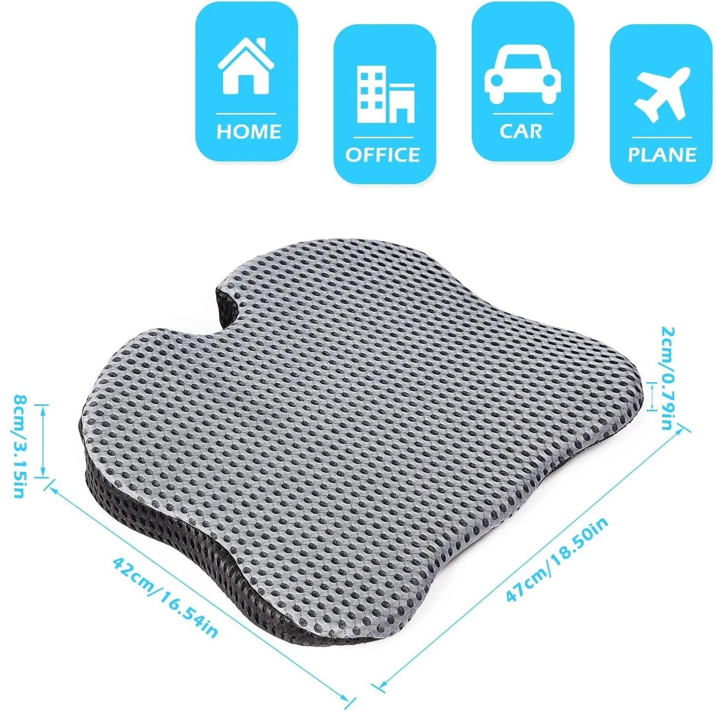 Wedge Cushion for Kids & Seniors - Supportive Foam Elevation Pillow for Comfort and Pressure Relief in Bed or Chair