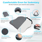 Wedge Cushion for Kids & Seniors - Supportive Foam Elevation Pillow for Comfort and Pressure Relief in Bed or Chair