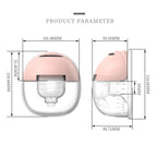 Portable Wearable Breast Pump -  Hands-Free