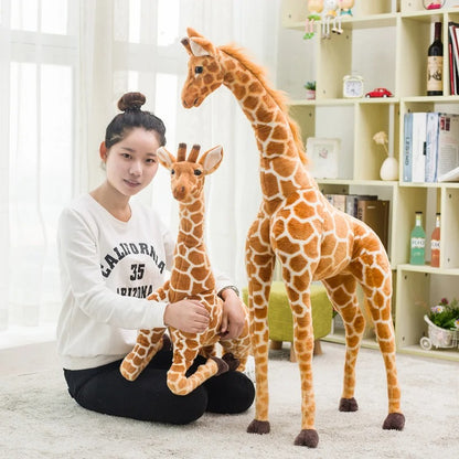 Giant Giraffe Plush Toy - Soft & Adorable 120cm Stuffed Animal for Kids