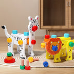 Montessori Wooden Toolbox for Kids | 35 Eco-Friendly Tools for Hands-On Learning & Creative Adventures Ages 3-5+
