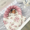 Image of Cozy Baby Pod – Baby Nest Knit Moses Basket for Newborns in Soft Cotton