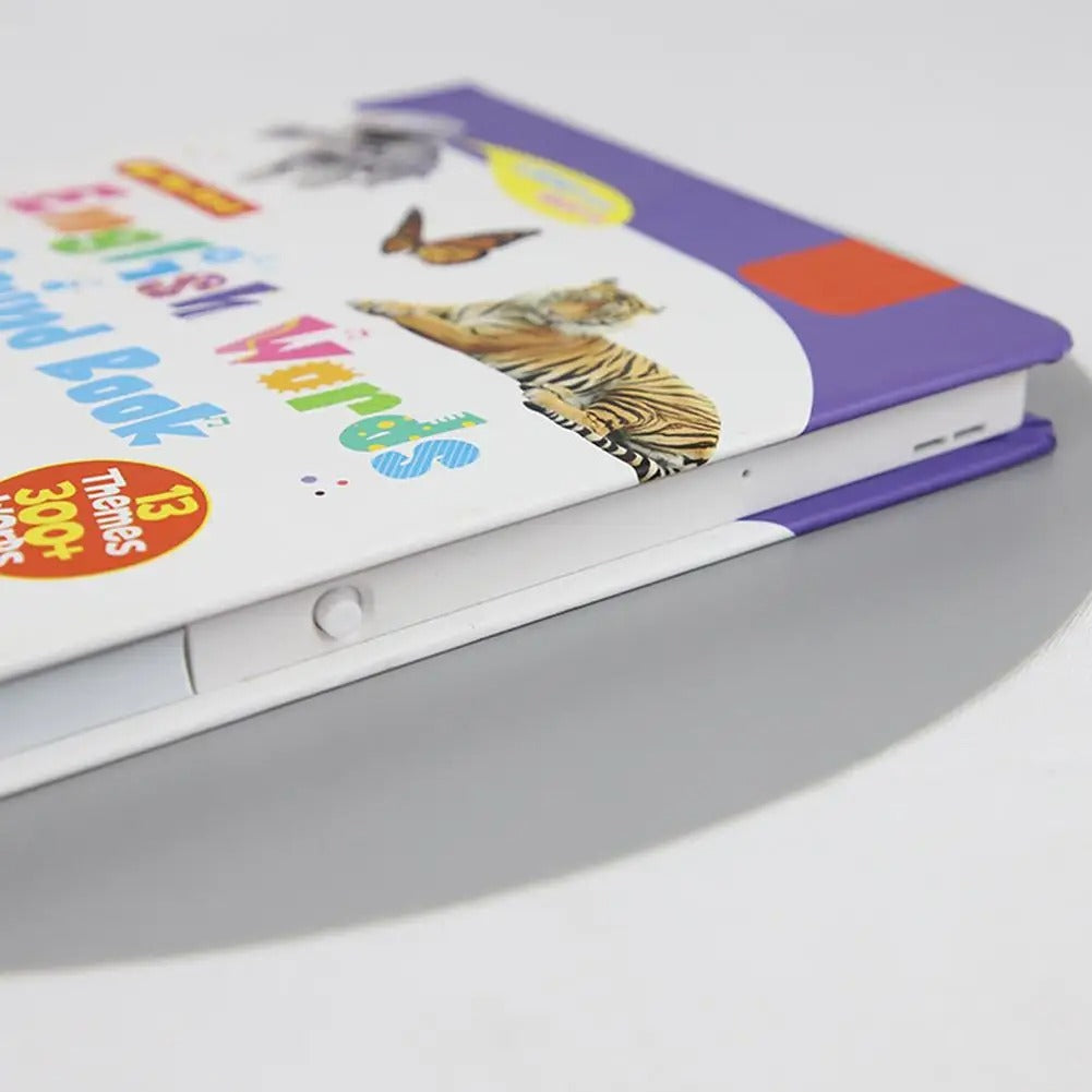 Talking English Learning Book for Children | Interactive Audio, Touch-Sensitive & Engaging for Early Language Development
