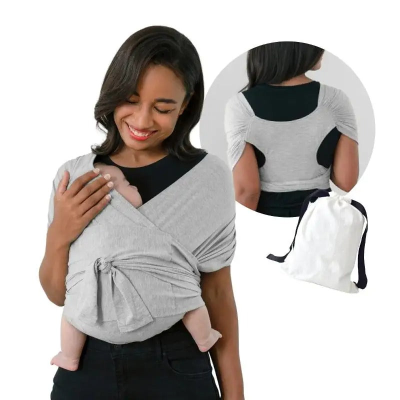 Advanced Ergonomic Baby Sling | T-Shirt Style Slip-On Carrier for Newborns & Preemies with Orthopaedic Hip Support