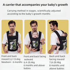 Baby Carrier for Newborns - Easy and Comfortable Infant Harness for Parents on the Go