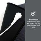 Earthy Grounding Mat for Wellness | Relieve Stress and Improve Sleep