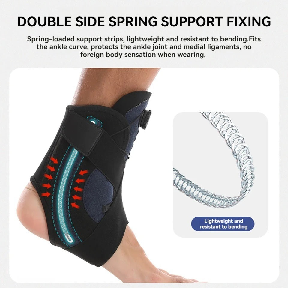 Adjustable Ankle Support | Foot Support for Walking and Strap Aid for Plantar Fasciitis Relief