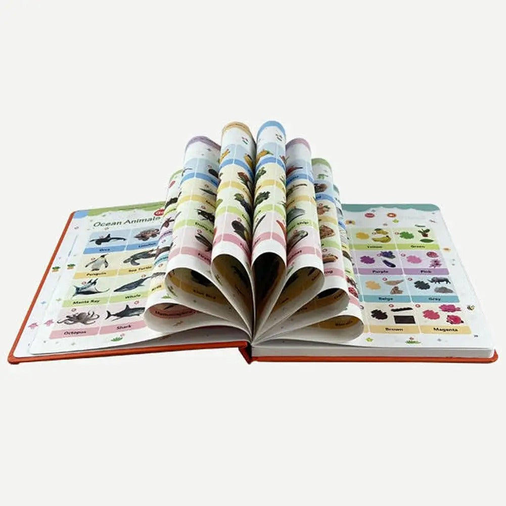 Talking English Learning Book for Children | Interactive Audio, Touch-Sensitive & Engaging for Early Language Development