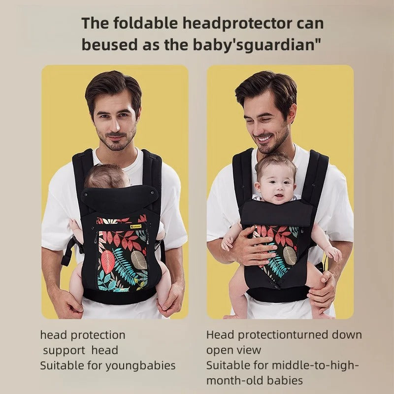 Baby Carrier for Newborns - Easy and Comfortable Infant Harness for Parents on the Go