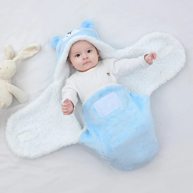 Ultra-Soft Baby Blanket Winter Wear - Cozy Plush Comfort for Newborns & Infants Perfect Gift for a Baby Shower