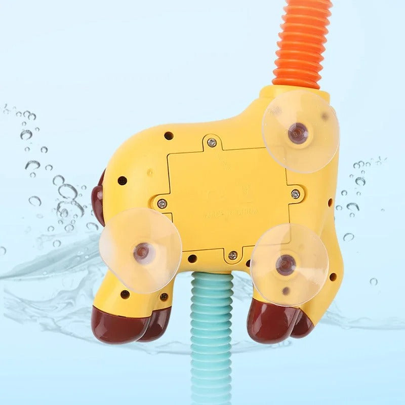 Interactive Giraffe Bath Toy | Water Spraying, Colorful Lights & Educational Fun for Kids' Bath Time