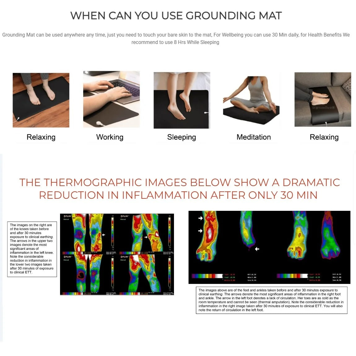 Earthy Grounding Mat for Wellness | Relieve Stress and Improve Sleep