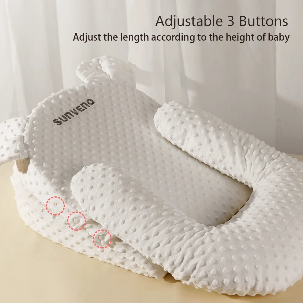 Newborn Reflux Pillow – Anti-Roll & Sleep Support for Babies