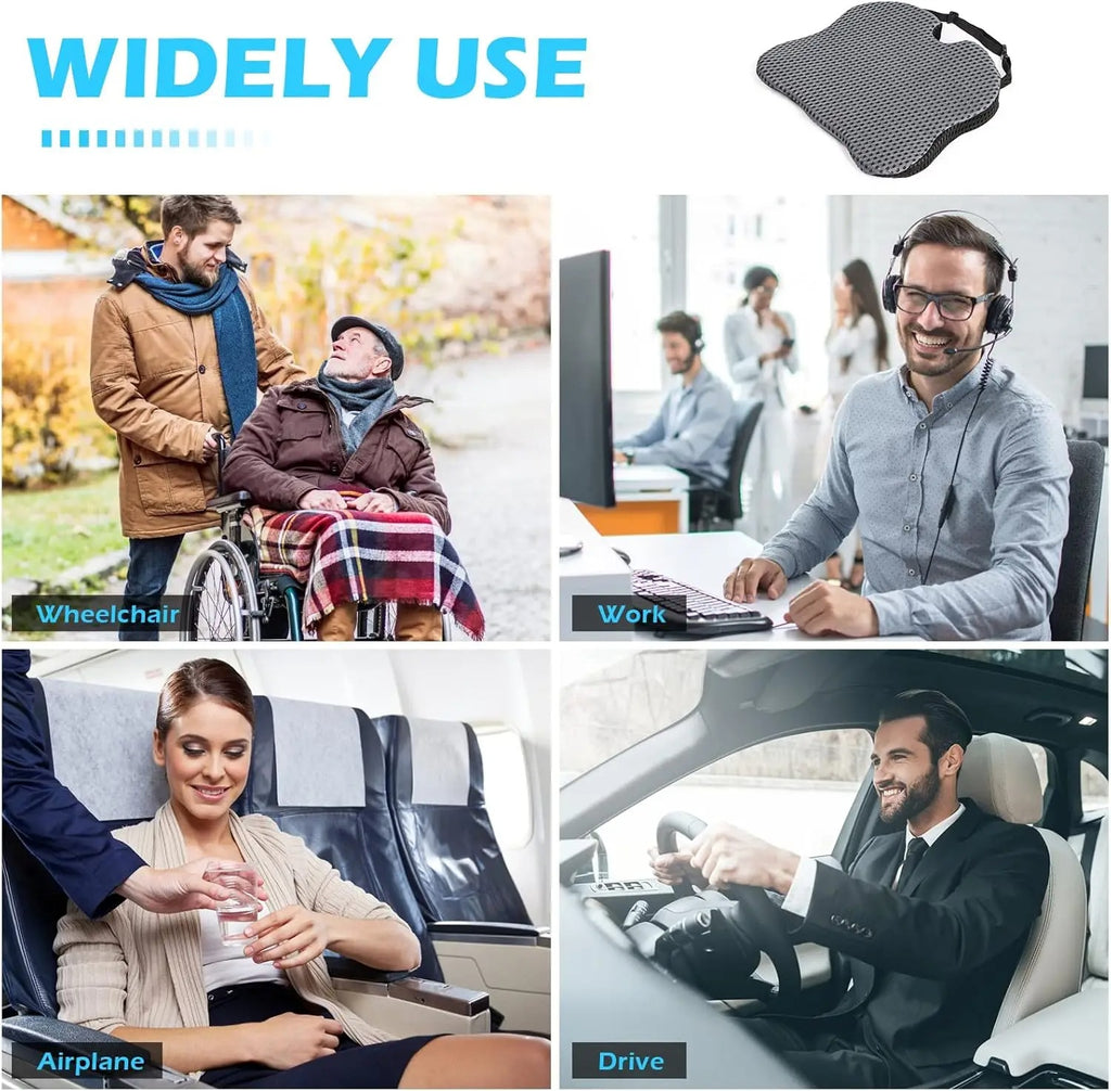 Wedge Cushion for Kids & Seniors - Supportive Foam Elevation Pillow for Comfort and Pressure Relief in Bed or Chair
