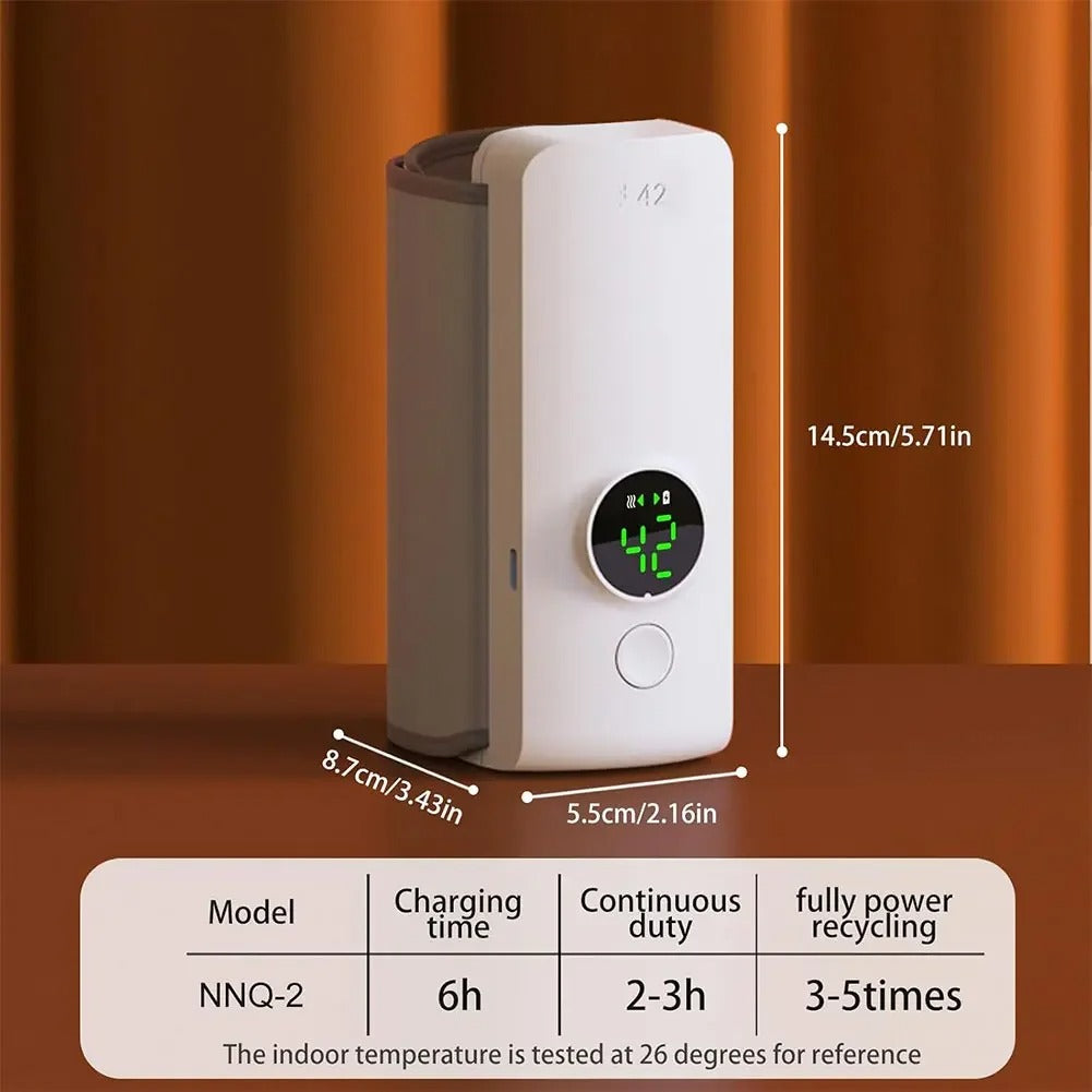 Travel-Friendly Baby Bottle Warmer | Quick Heating, USB Powered & Ideal for Newborns on the Go