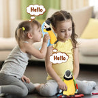 Talking and Music Playing Parrot Kids Toy | Educational, Stress-Relief Plush Companion for Learning and Relaxation