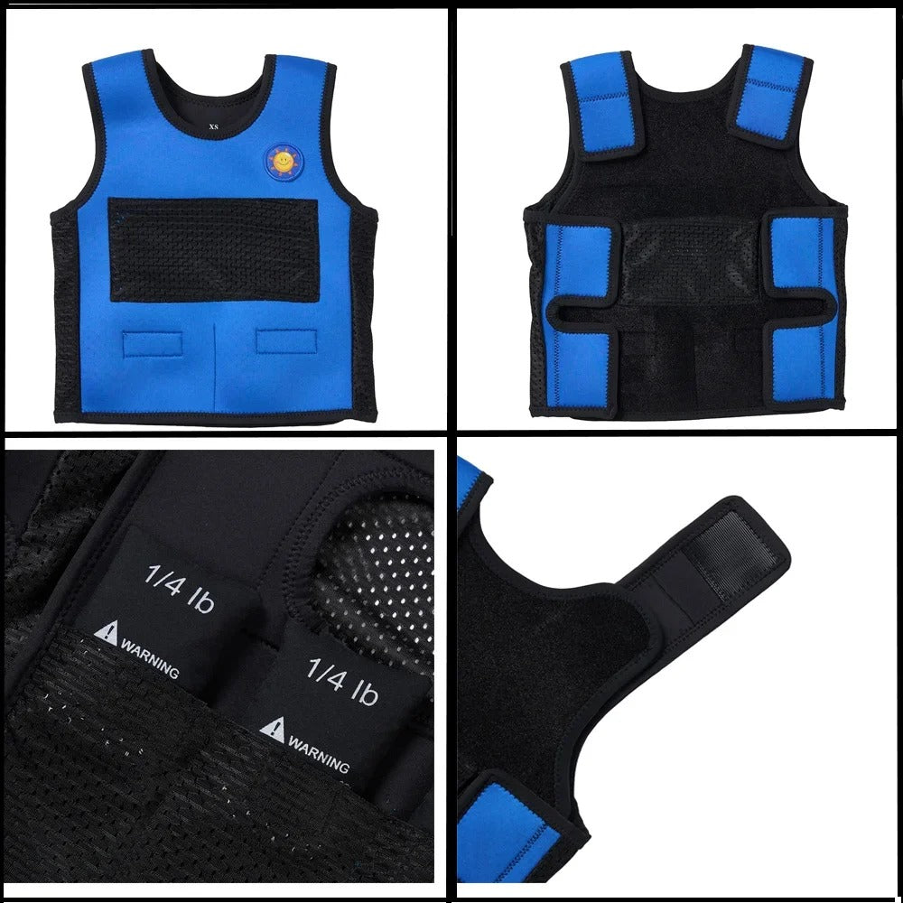 Sensory Weighted Hoody for Kids and Teens - Unisex Design for Comfort and Warmth in Active Wear