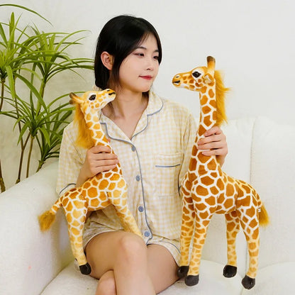 Giant Giraffe Plush Toy - Soft & Adorable 120cm Stuffed Animal for Kids