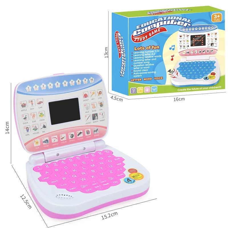 Interactive Learning Childs Laptop - Best Educational Gift for 3-6 Year Olds
