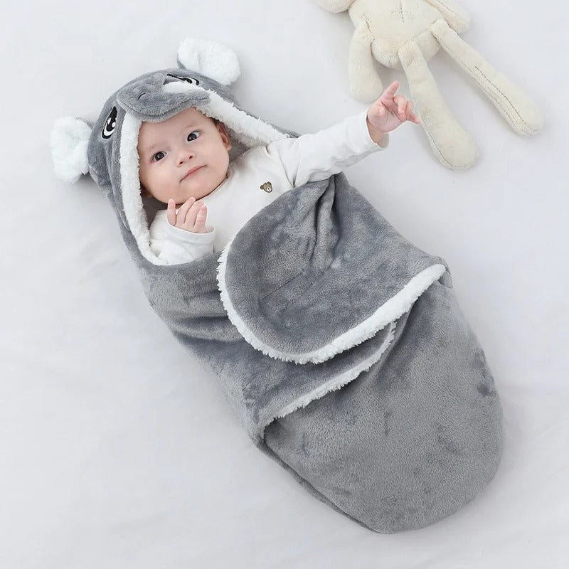Ultra-Soft Baby Blanket Winter Wear - Cozy Plush Comfort for Newborns & Infants Perfect Gift for a Baby Shower
