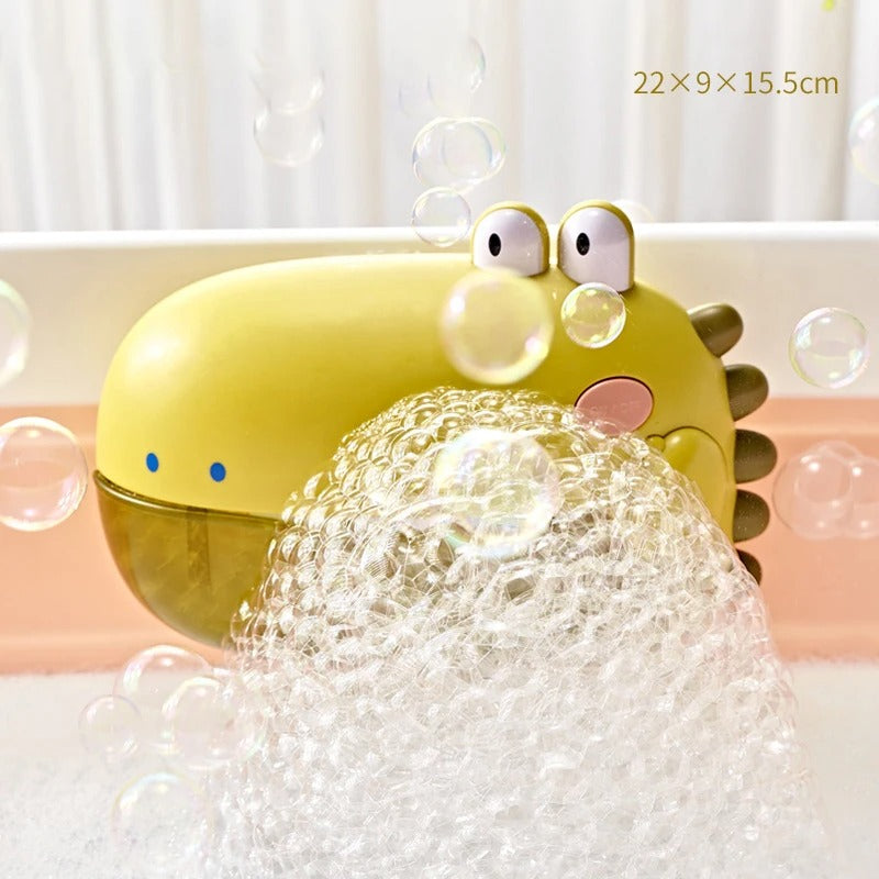 Dino Bubble Buddy Bath Toy | Interactive, Colourful & Engaging for Kids’ Sensory Development and Fun Bath Time Adventures