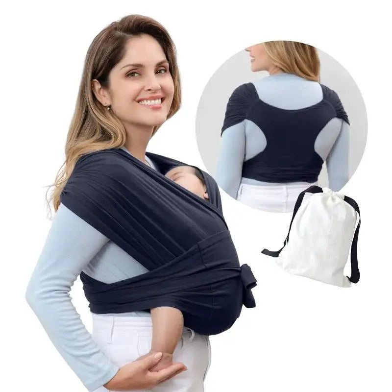 Advanced Ergonomic Baby Sling | T-Shirt Style Slip-On Carrier for Newborns & Preemies with Orthopaedic Hip Support