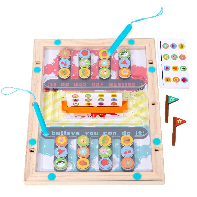 Magnetic Maze Toy | Enhances Hand-Eye Coordination & Logical Thinking for Kids Aged 3+