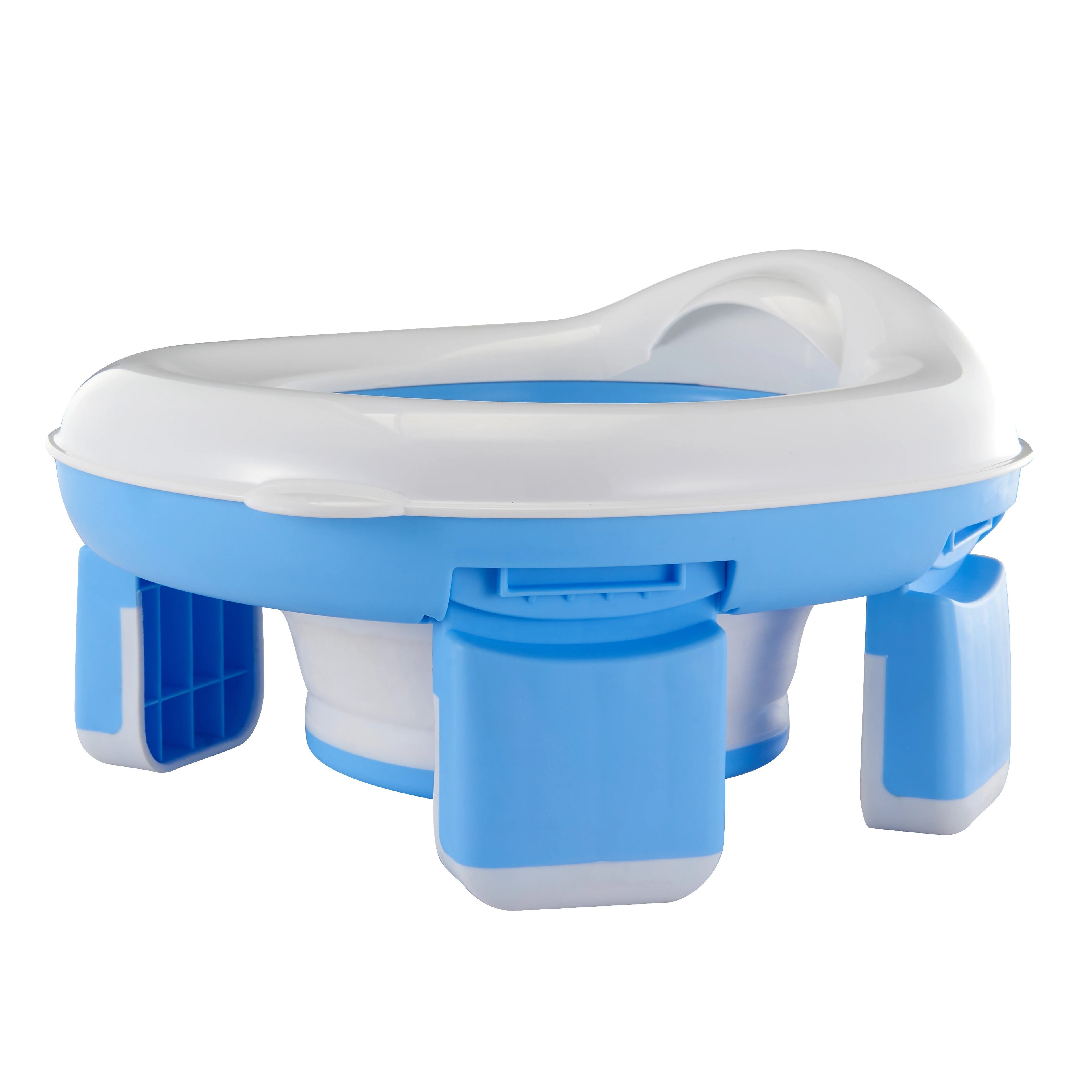 2-in-1 Portable Potty Trainer | Flexible, Super-Absorbent Liners & Ideal for Travel and Home Use for Children