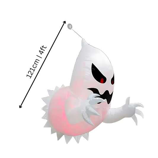 LED Inflatable Ghost | Color-Changing, Waterproof & Eerie Halloween Décor for Spooky Yard Displays