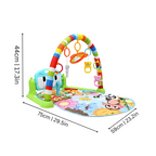 Musical Baby Play Mat | Stimulates Sensory Development & Boosts Motor Skills for Infants 0-3 Years