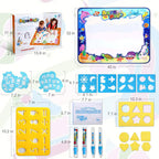 Magic Drawing Doodle Mat | Non-Toxic, Foldable & Ideal Arts and Crafts for two year olds