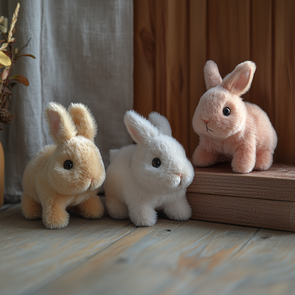 Bunnyloo™ |  Realistic Plush Bunny Toy for Kids - Soft Stuffed Animal Rabbit for Playtime & Cuddling