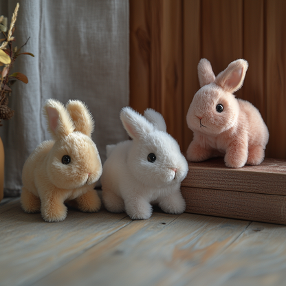 Bunnyloo™ |  Realistic Plush Bunny Toy for Kids - Soft Stuffed Animal Rabbit for Playtime & Cuddling