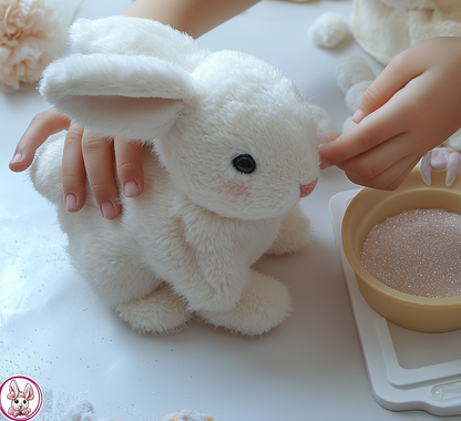 Bunnyloo™ |  Realistic Plush Bunny Toy for Kids - Soft Stuffed Animal Rabbit for Playtime & Cuddling