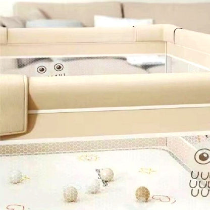Baby Playpen | Soft, Durable & Colorful Animal Print Fence for Safe Indoor and Outdoor Play